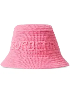 BURBERRY - Crochet Cotton Bucket Hat #1325791