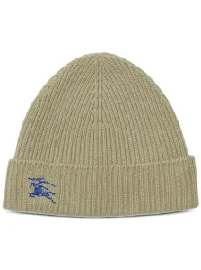 BURBERRY - Wool And Cashmere Blend Beanie