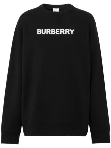 BURBERRY - Logo Cotton Crewneck Sweatshirt #1230424