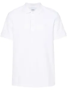 BURBERRY - Logo Cotton Polo Shirt #1537412