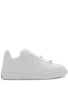 BURBERRY - Box Leather Sneakers