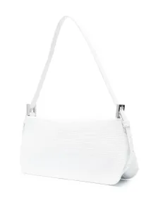 BY FAR - Dulce Embossed Leather Shoulder Bag #233680