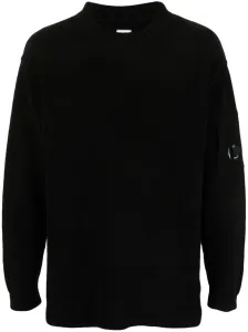 C.P. COMPANY - Lens Motif Cotton Sweater #1431576