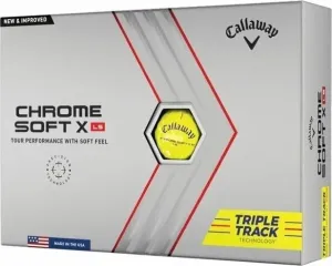 Callaway Chrome Soft X LS 2022 Yellow Triple Track