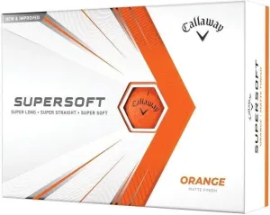 Callaway Supersoft Matte 21 Orange Golf Balls