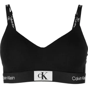 Calvin Klein ´96 COTTON-LGHT LINED BRALETTE Sport BH, schwarz, veľkosť M