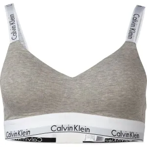 Calvin Klein MODERN COTTON-LGHT LINED BRALETTE Sport BH, grau, größe #163973
