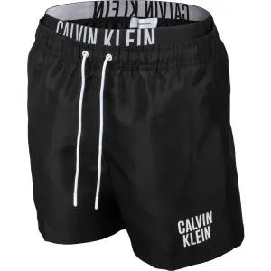 Calvin Klein INTENSE POWER-S-MEDIUM DOUBLE WB-NOS Herren Badehose, schwarz, veľkosť S