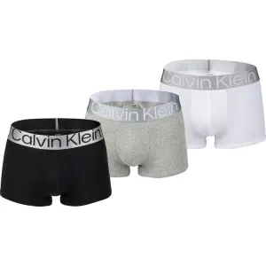 Calvin Klein CKR STEEL COTTON-TRUNK 3PK Boxershorts, schwarz, größe L