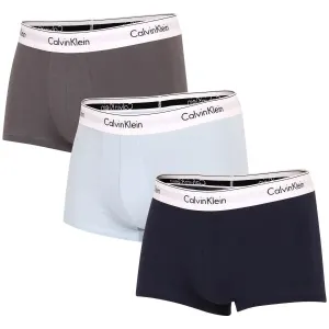 Calvin Klein MODERN CTN STRETCH-TRUNK 3PK Boxershorts, dunkelblau, veľkosť XL