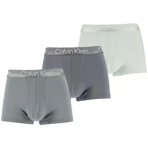 Calvin Klein TRUNK 3PK Boxershorts, grau, veľkosť XL