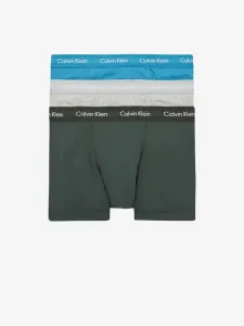 Calvin Klein 3P TRUNK Boxershorts, grau, größe S