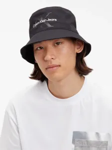 Calvin Klein MONOGRAM SOFT BUCKET HAT Unisex Hut, schwarz, größe