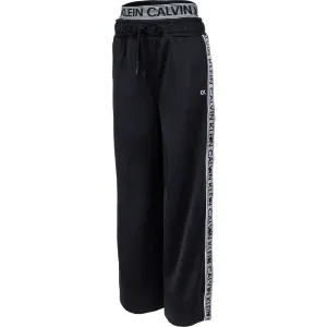 Calvin Klein KNIT PANT Damenhose, schwarz, veľkosť L