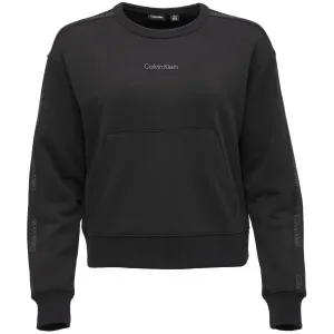Calvin Klein PW - PULLOVER CROPPED Damen Sweatshirt, schwarz, größe #1548502