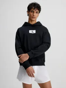 Calvin Klein ´96 TERRY LOUNGE-L/S HOODIE Herren Sweatshirt, schwarz, größe #988957