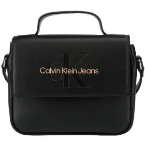 Calvin Klein SCULPTED BOXY FLAP CB20 MONO Handtasche, schwarz, veľkosť os