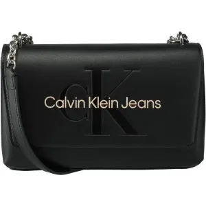 Calvin Klein SCULPTED EW FLAP CONV25 MONO Handtasche, schwarz, größe
