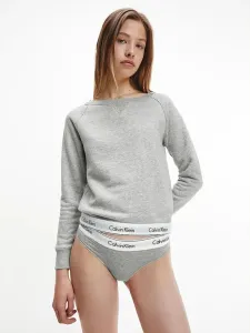 Calvin Klein MODERN COTTON-BRAZILIAN Damen Unterhose, grau, veľkosť S