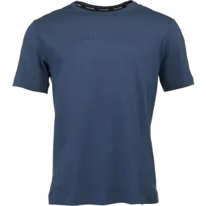 Calvin Klein ESSENTIALS PW S/S Herrenshirt, dunkelblau, größe