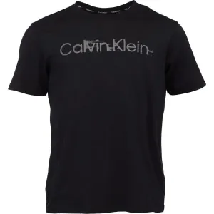 Calvin Klein ESSENTIALS PW S/S Herrenshirt, schwarz, größe