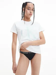 Calvin Klein S/S CREW NECK Damenshirt, weiß, veľkosť L