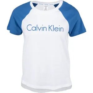 Calvin Klein S/S CREW NECK Damenshirt, weiß, veľkosť S