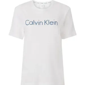 Calvin Klein S/S CREW NECK Damenshirt, weiß, größe S #1165813