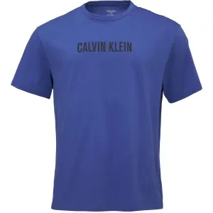 Calvin Klein S/S CREW NECK Herren T-Shirt, blau, größe