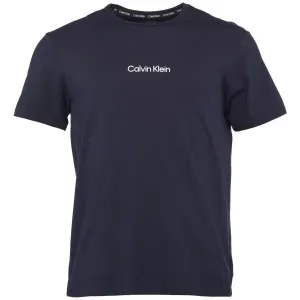 Calvin Klein S/S CREW NECK Herrenshirt, dunkelblau, größe #1437729