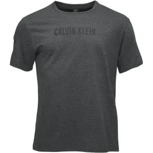 Calvin Klein S/S CREW NECK Herrenshirt, dunkelgrau, größe #1563069