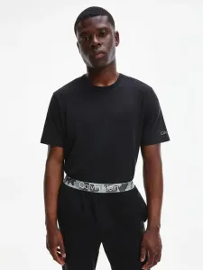 Calvin Klein S/S CREW NECK Herrenshirt, schwarz, größe