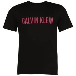 Calvin Klein S/S CREW NECK Herrenshirt, schwarz, größe #1380059
