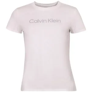 Calvin Klein S/S T-SHIRTS Damenshirt, weiß, größe