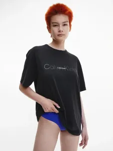 Calvin Klein EMBOSSED ICON LOUNGE Damenshirt, schwarz, größe