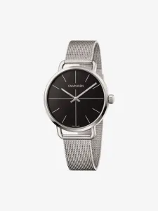 Calvin Klein Even Extension Armbanduhr Silber