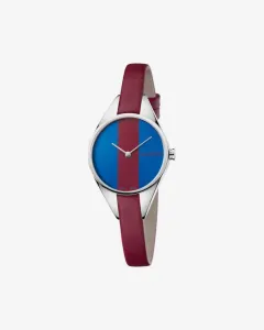 Calvin Klein Rebel Armbanduhr Blau Rot Silber