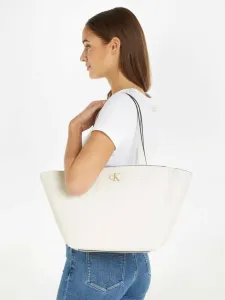 Calvin Klein Jeans Einkaufstasche Weiß