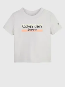 Calvin Klein Jeans Kinder  T‑Shirt Grau