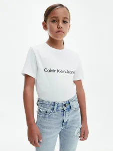 Calvin Klein Jeans Kinder  T‑Shirt Weiß #374849