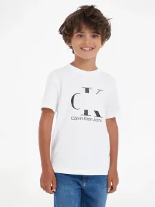 Calvin Klein Jeans Kinder  T‑Shirt Weiß #1111351