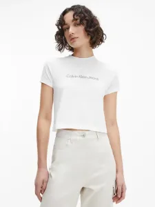 Calvin Klein Jeans Seasonal Monogram Baby T-Shirt Weiß