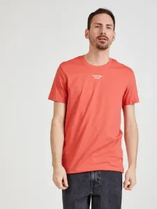 Calvin Klein Jeans T-Shirt Rot