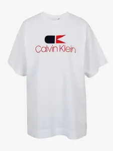 Calvin Klein Jeans Vintage Logo Large T-Shirt Weiß
