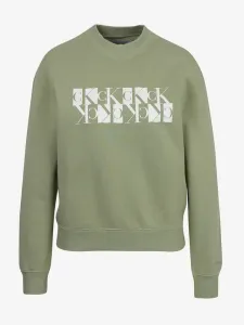 Calvin Klein Jeans Mirrored Monogram Sweatshirt Grün