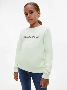 Calvin Klein Jeans Sweatshirt Kinder Grün