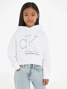 Calvin Klein Jeans Sweatshirt Kinder Weiß #1174732