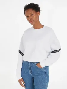 Calvin Klein Jeans Sweatshirt Weiß
