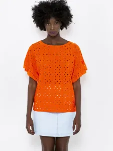 CAMAIEU Bluse Orange #507845