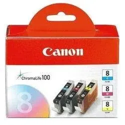Canon CLI-8 C / M / Y Pack - Cyan, Magenta, Gelb